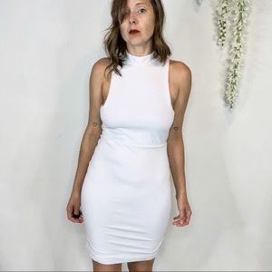 NWT LOVERS + FRIENDS ribbed dress open back 1237